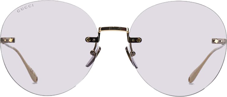 Gucci Gucci Sunglasses with Floral Pendant Accents