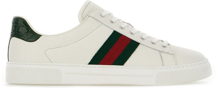 Gucci Gucci White leather Ace sneakers