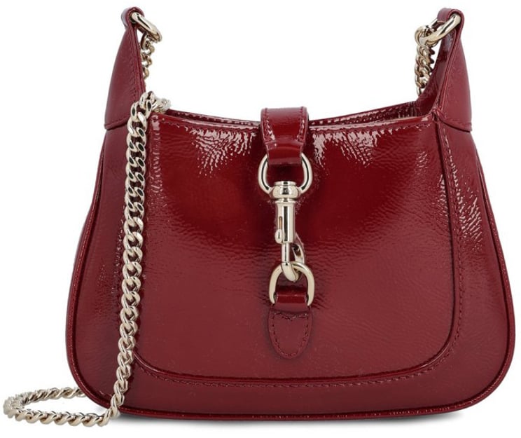 Gucci Compact Rectangular Mini 'Jackie' Bag In Smooth Calf Skin