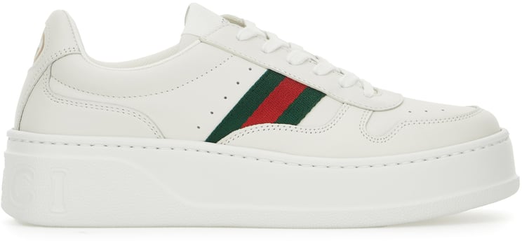 Gucci Gucci White leather sneakers