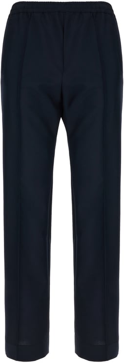 Gucci Gucci Navy blue tech panama pants