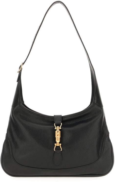Gucci Gucci Black leather medium Jackie 1961 shoulder bag