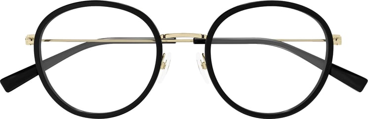 Gucci Eyeglasses Gucci GG1851O 001 Black Gold Transparen 50/20/145
