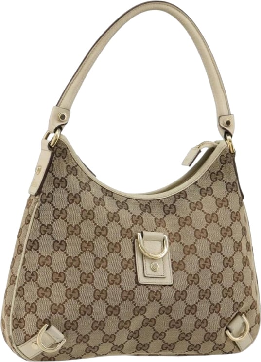 Gucci Gucci Abbey Shoulder Bag GG Canvas Medium