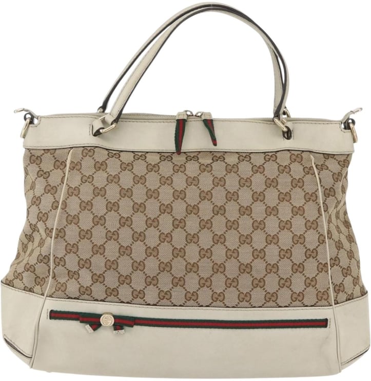 Gucci Gucci Mayfair Convertible Tote GG Canvas Small