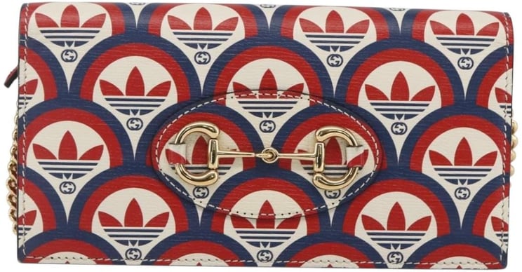 Gucci Gucci x adidas Wallet on Chain Leather