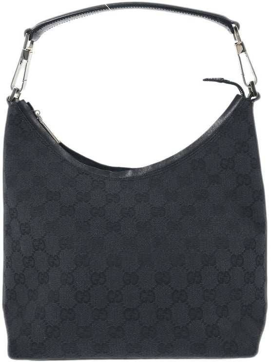 Gucci Gucci Vintage Clasp Handle Hobo GG Canvas Medium