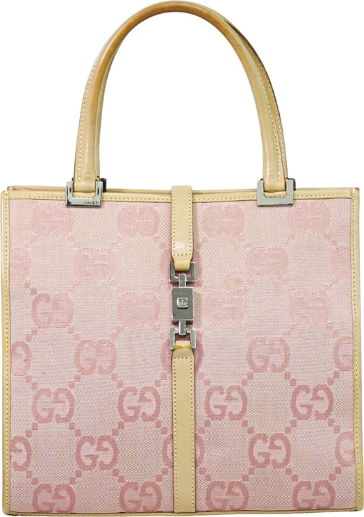 Gucci Gucci Jackie 1961 Tote GG Denim and Leather Small