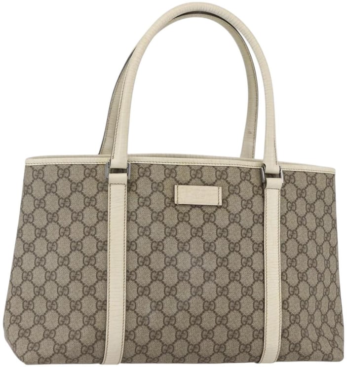 Gucci Gucci Joy Tote GG Coated Canvas with Leather Medium