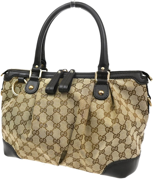 Gucci Gucci Sukey Top Handle Tote GG Canvas Medium