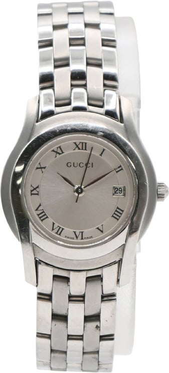 Gucci Gucci 5500 Quartz Watch Stainless Steel 25 mm
