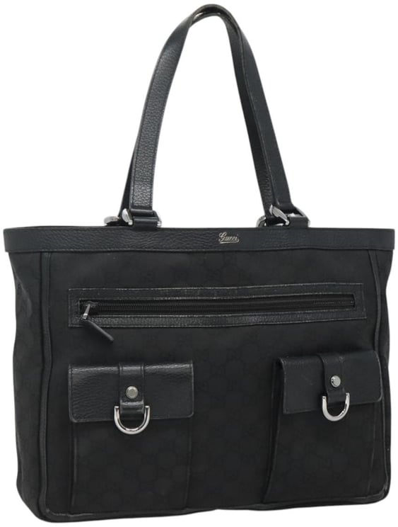 Gucci Gucci Abbey Pocket Tote GG Canvas Medium