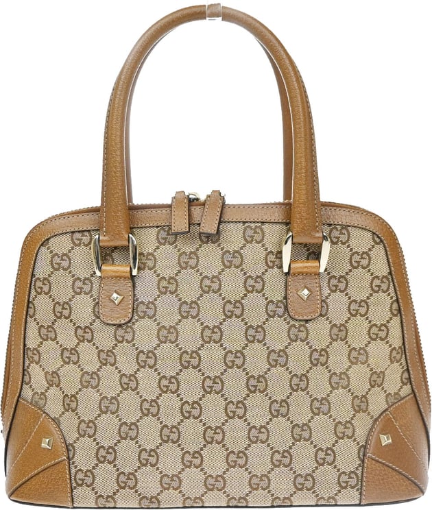 Gucci Gucci Vintage Boston Bag Monogram Canvas size no available