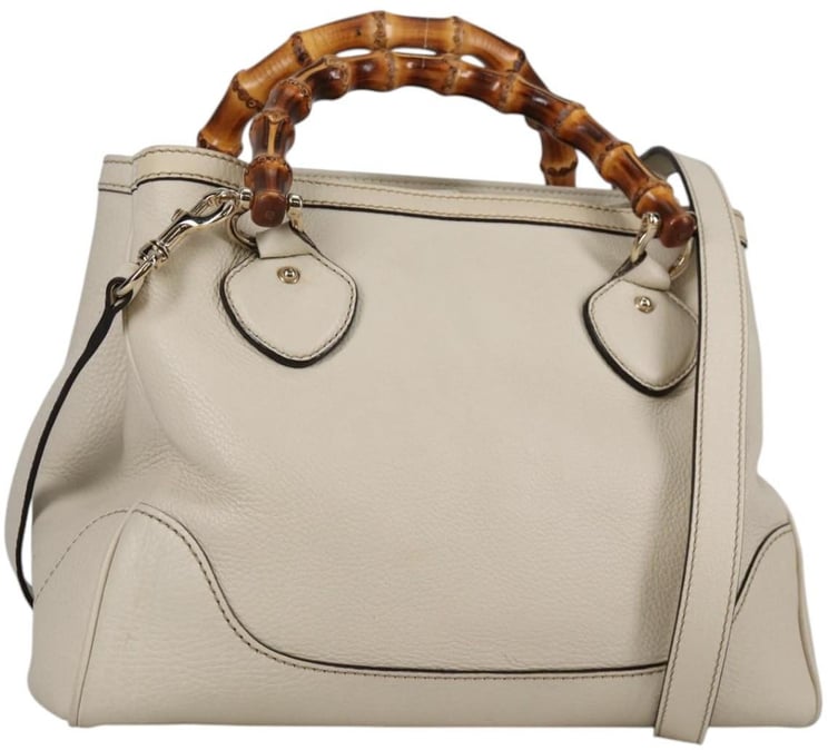 Gucci Gucci Diana Bamboo Top Handle Tote Leather Medium