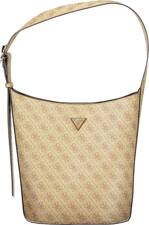 Guess Guess Jeans Beige Polyurethane Women Handbag