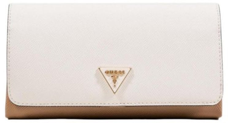 Guess Guess Beige Polyethylene Clutch Bag