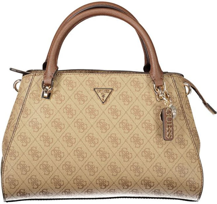 Guess Guess Jeans Beige Polyurethane Women Handbag