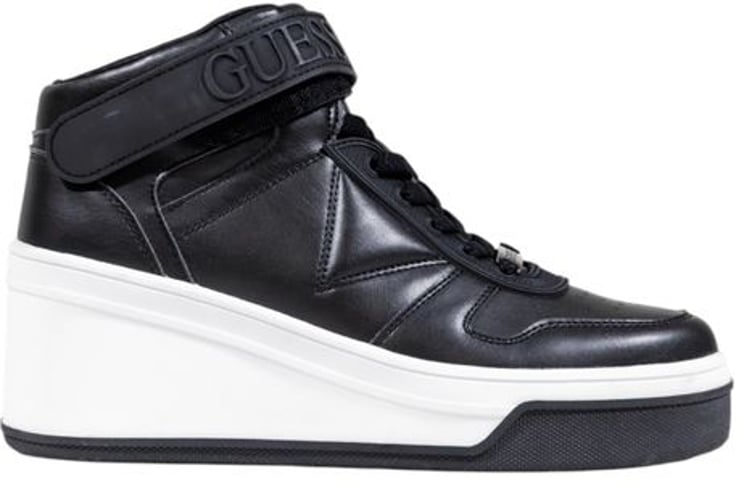 Guess Guess Black Polyethylene Platform Sneakers