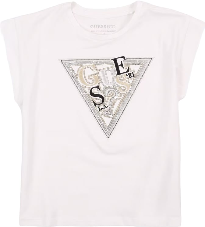 Guess T-Shirts And Polos Pure White