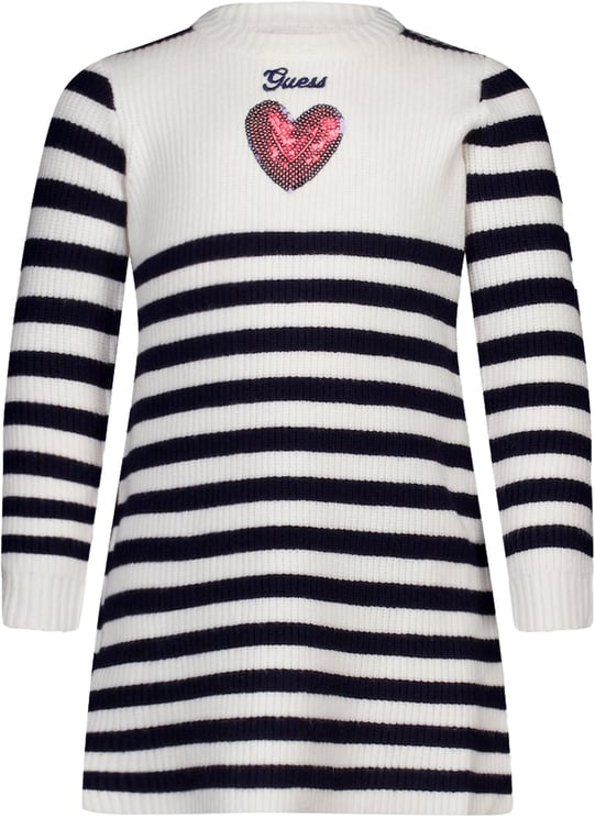 Guess Guess Kinder Meisjes Jurk In Wit