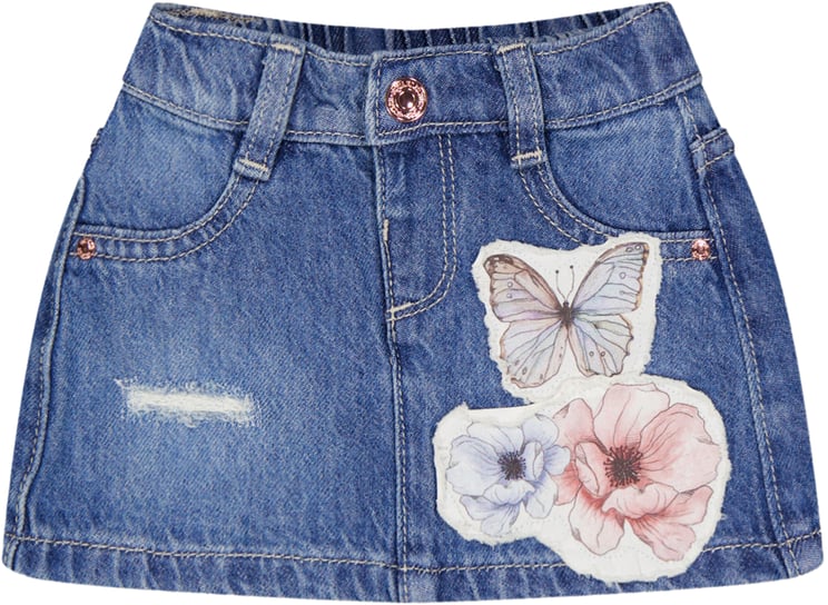 Guess Guess Baby Meisjes Rokje In Blauw