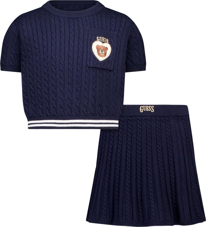 Guess Guess Kinder Meisjes Setje In Navy