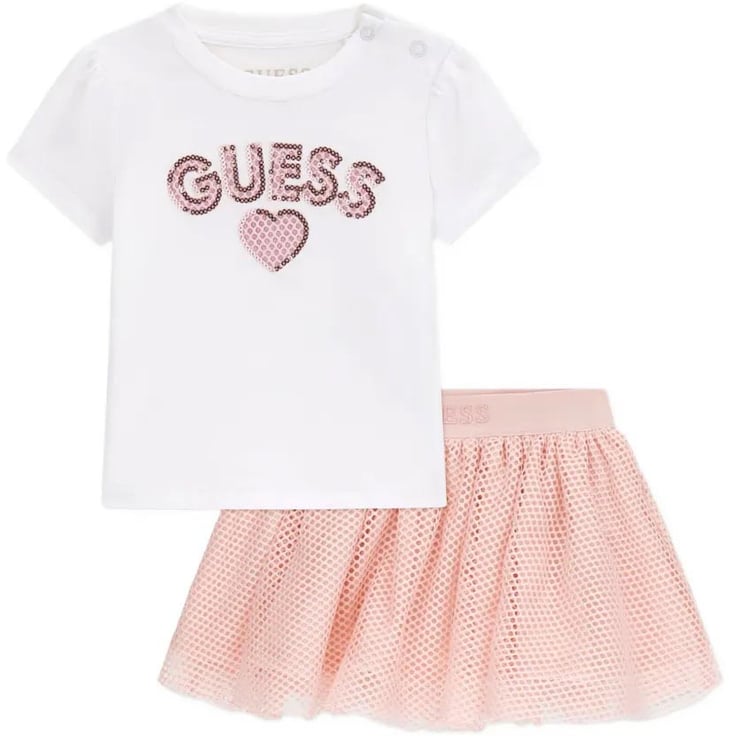 Guess Dresses Pure White