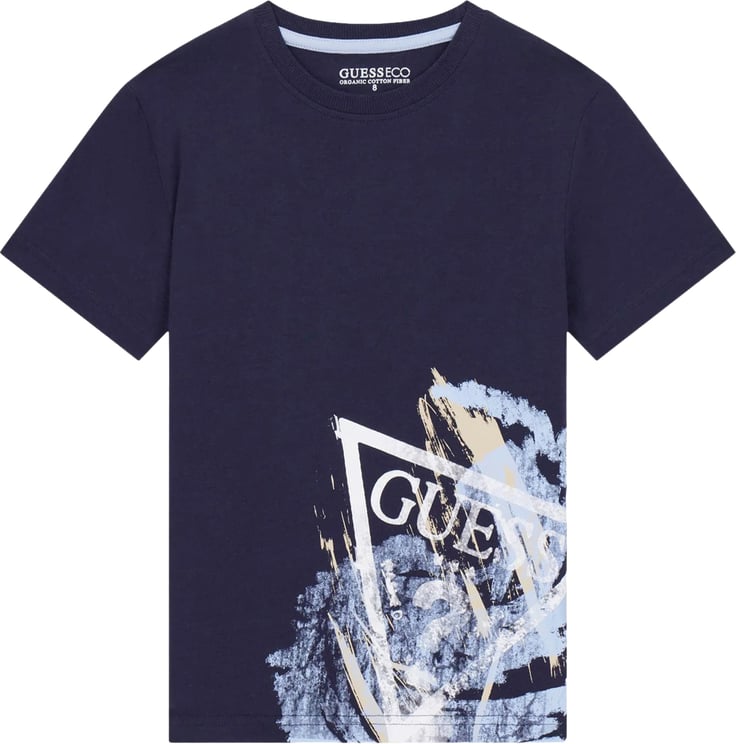 Guess T-Shirts And Polos Blue