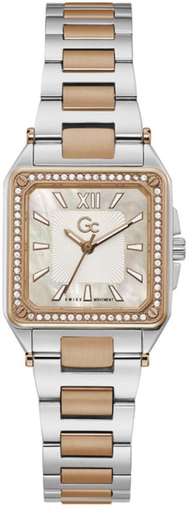 Guess Gc: Guess Collection GC Y85002L1MF Couture Square Dameshorloge 27mm