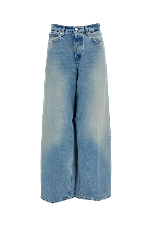 Haikure Light Blue Bethany Wide Leg Denim Jeans