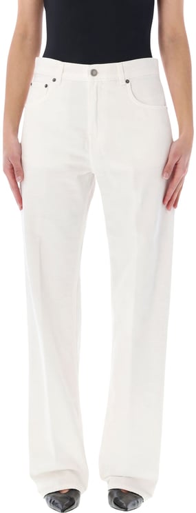 Haikure Bonnie Bull Denim Bianco