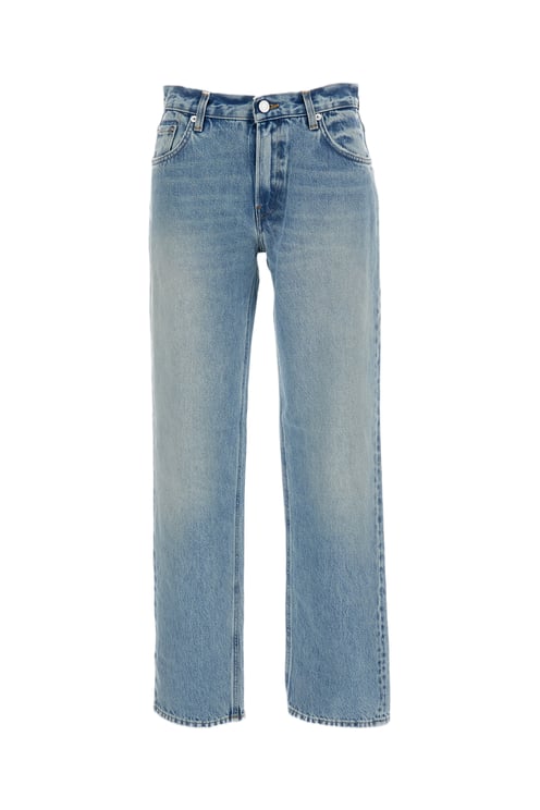 Haikure Light Blue Lisa Straight Leg Denim Jeans