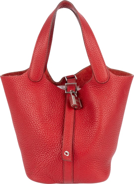 Hermès Hermès Taurillon Clemence Picotin Lock 18 Handbag
