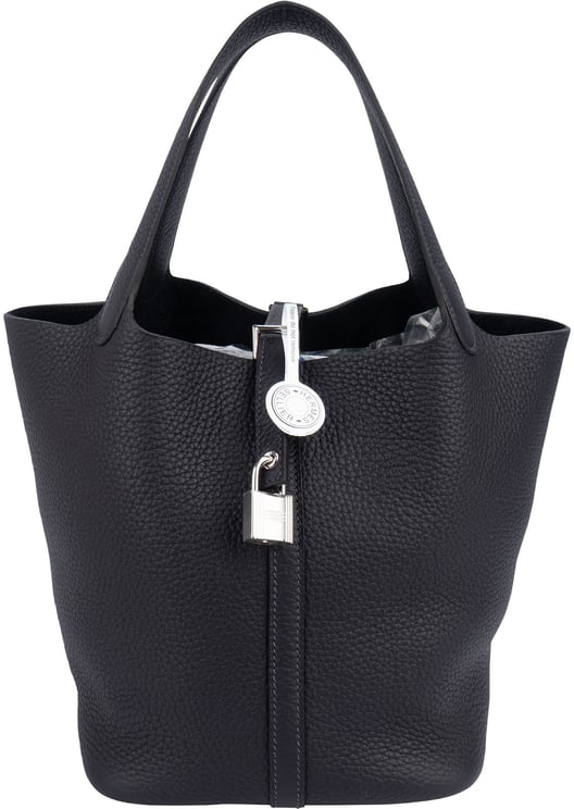 Hermès Hermès Taurillon Clemence Leather Caban Picotin Lock 22 Handbag