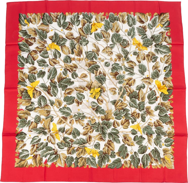 Hermès Hermès Le Mûrier Silk Carre 90 Scarf Tuch