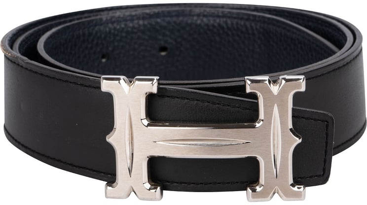 Hermès Hermès Reversible Leather H Belt (85)
