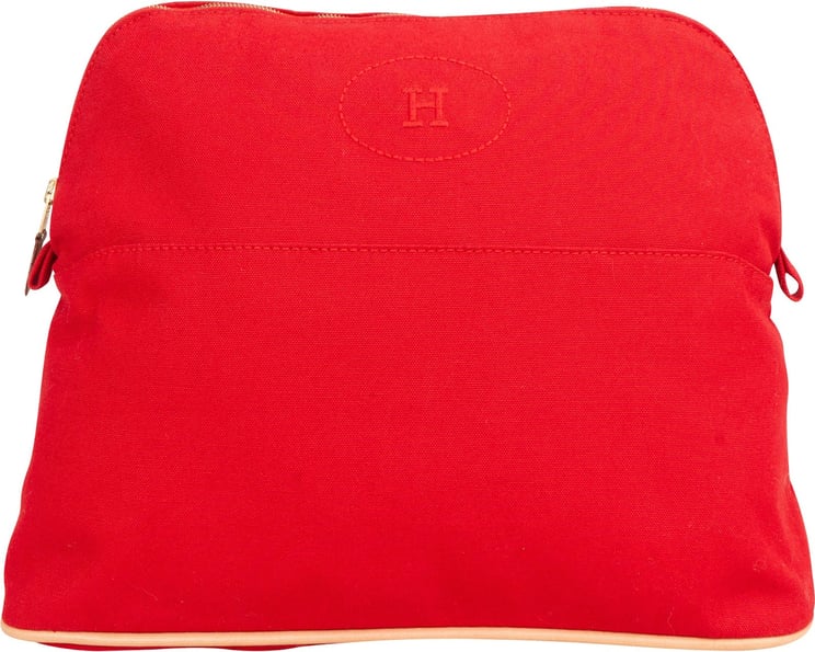 Hermès Hermès Canvas Bolide 30 Pouch Bag