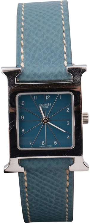 Hermès Hermès Silver Tone Heure H Women Watch