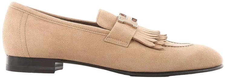 Hermès Hermès Royal Suede Loafer in Beige, Size 38.5 EU