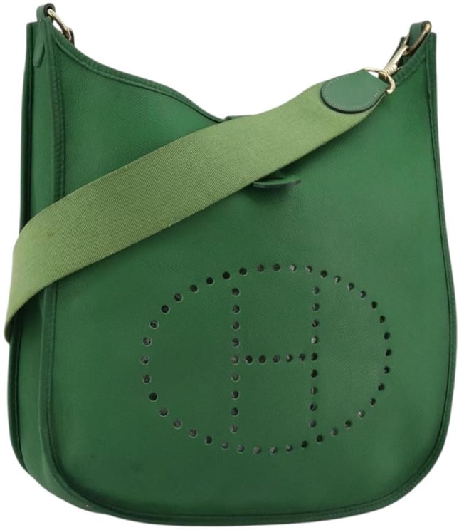 Hermès Hermes Evelyne Bag Gen III Toile and Leather GM