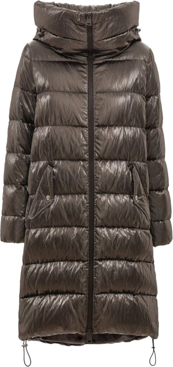 Herno Long padded parka with hood Herno