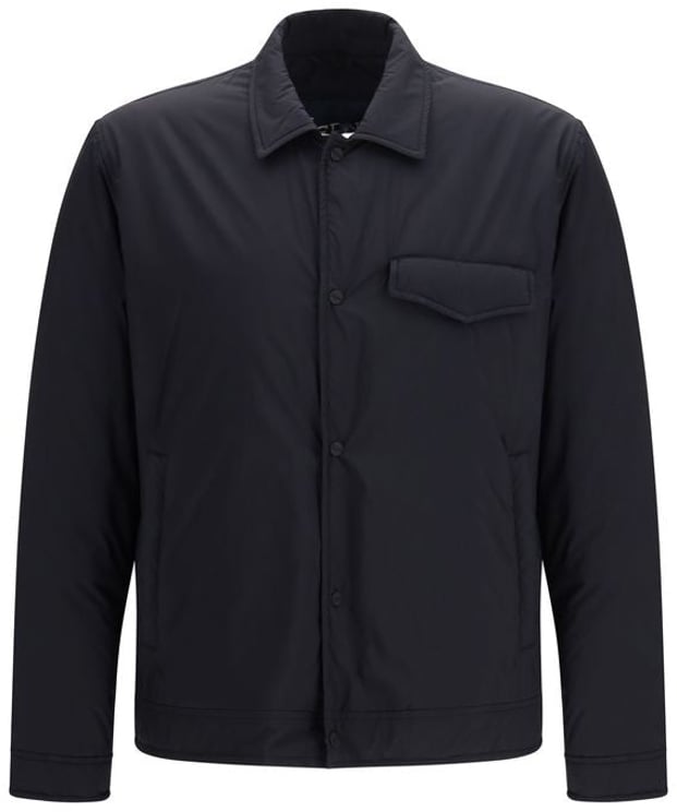 Herno Herno Black Nylon Shell Jacket