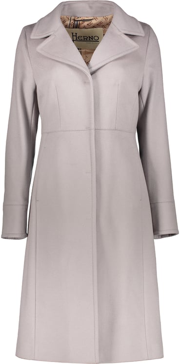 Herno Elegant long gray sophisticated coat