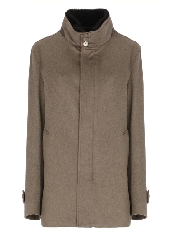 Herno Coats Beige