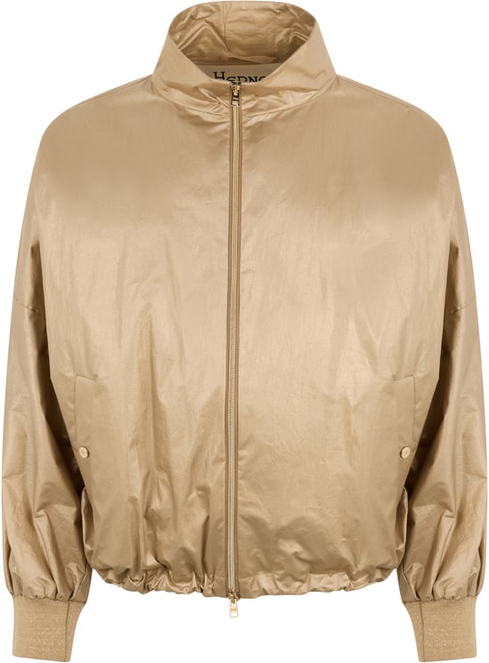 Herno Lightweight beige jacket with a versatile design