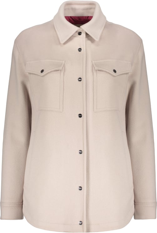 Herno Beige elegant jacket with classic collar