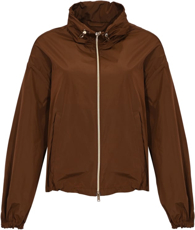 Herno Coats Leather Brown