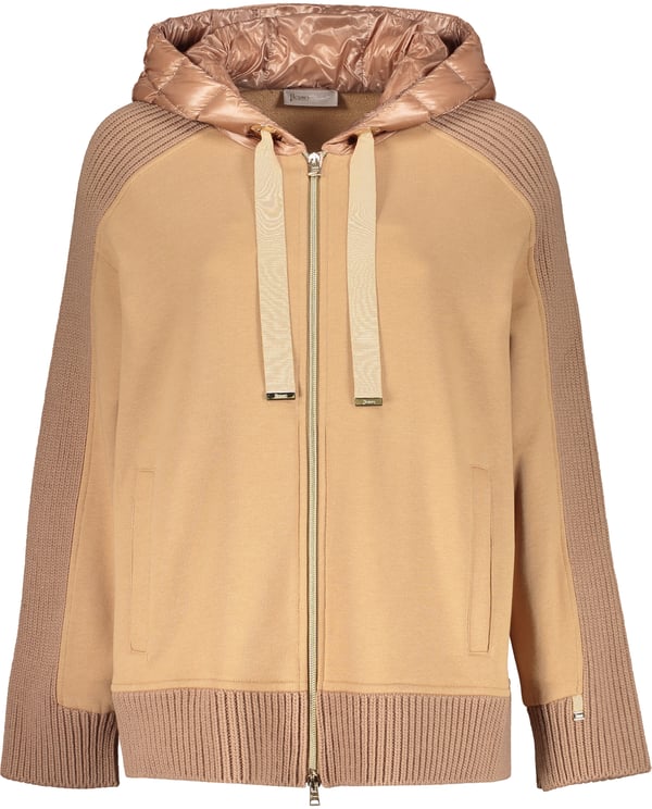 Herno Zippered sweatshirt-cardigan