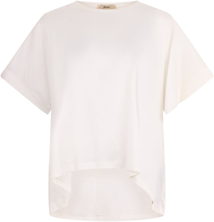 Herno Silk and cotton t-shirt, soft and comfortable