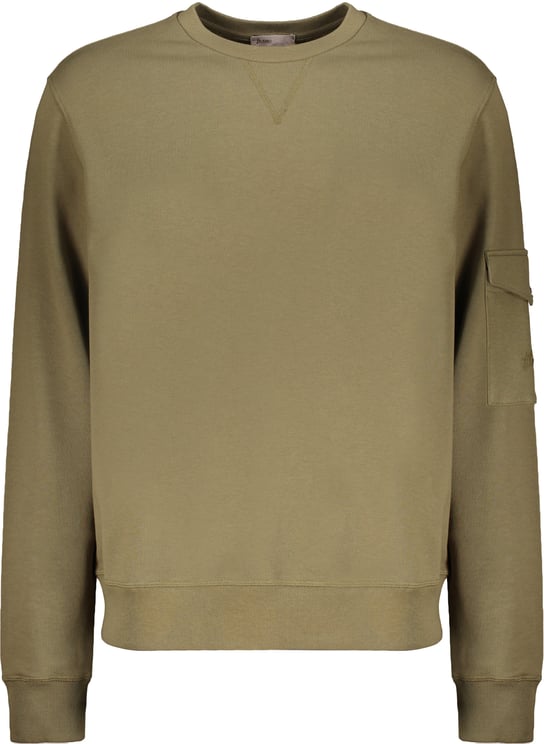 Herno Olive versatile sweater with long sleeves